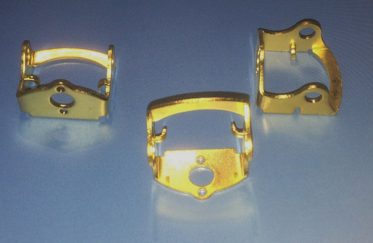 Brass Inline 16D Motor Bracket - One each