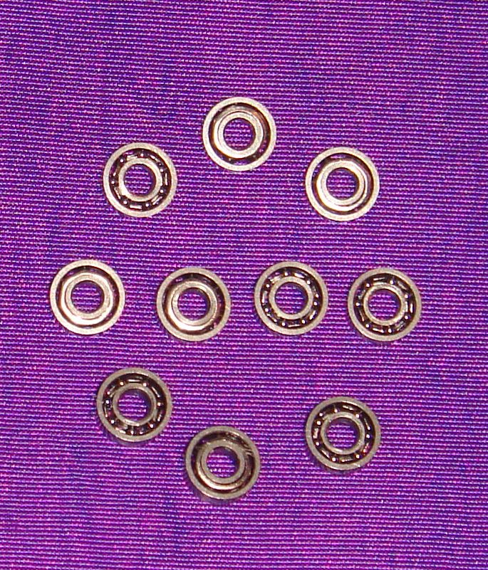 2MM ID X 5MM OD OPEN & UNFLANGED - One Each