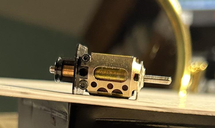 Aluminum End bell -.610 Can Mounting-Short (Without Brush Hood Holes)