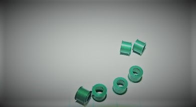 Spring Cup, Aluminum Anodized, Green  - One each