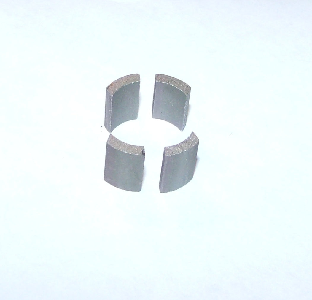 Cobalt Magnets - Quad - 0.480 Tall X 0.400 Long. -  Price is for one segment