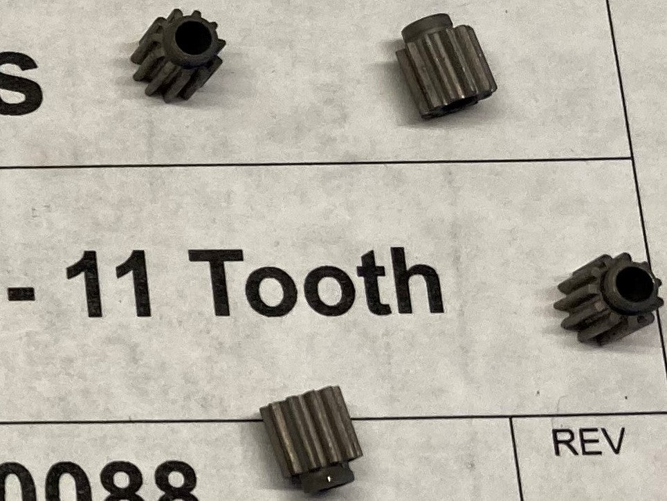 Pinion Gear - 72 Pitch - 11 Tooth - One each